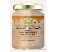 Sea Moss Gel x Raw Natural Honey 500ml / 370ml - St Lucian 'Gold' Wildcrafted Sea moss infused with Natural Honey | Hand made | UK MADE | Fresh to Order | Organic | Immune Support | Dr Sebi (370ml)