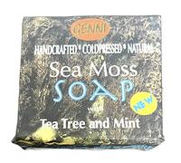 Sea Moss soap | Handcrafted & Cold-pressed made with wildcrafted Sea moss and natural ingredients |100% Vegan (Tea Tree & Mint)