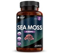 Sea Moss Tablets Extract High Strength 4000mg - Sea Moss Supplement 365 Tablets (not sea Moss Capsule) High Potency - UK Made - Vegan - Non GMO