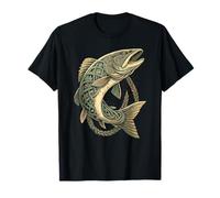 Sea Nordic Fish - Norse Viking Fishing Legend T-Shirt
