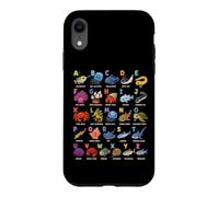 Sea Ocean Animals Learning Alphabet, Marine Biology Lover Case for iPhone XR