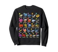 Sea Ocean Animals Learning Alphabet, Marine Biology Lover Sweatshirt