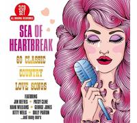 SEA OF HEARTBREAK -JIM REEVES,PATSY CLINE,DOLLY PARTON,KITTY WELLS... 3 CD NEW
