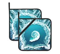 Sea of Love Pot Holders Sets - Versatile Oven Hot Pads, for Kitchen, Dining Table Coasters, Cooking and Baking