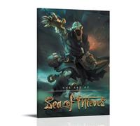 Sea of ThievesWaterproof And Stain Resistant Decorative Paintings High-definition Posters Suitable for Multiple Scenarios in Living Rooms Bedrooms And OfficesFrame-style08x12inch(20x30cm)