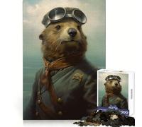 Sea Otter As A Pilot 1000 Piece Jigsaw Puzzles for Adults Mind Skill Toy Casual Relax Design Assembly Art Collection Piece (50x75cm)