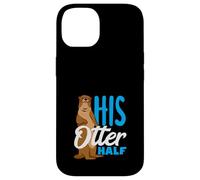 Sea Otter Cartoon His Otter Half Case for iPhone 14