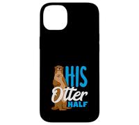 Sea Otter Cartoon His Otter Half Case for iPhone 14 Plus