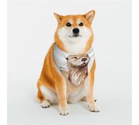 Sea Otter Dog Bandanas Large Adjustable Dog Scarf Triangle Bibs Double Reversible Kerchief Scarf Washable Daily Handkerchief for Medium Large Dog Puppy Cat Gift