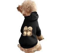 Sea Otter Dog Hoodie Sweatshirt Pet Clothes Dog Pullover Sweaters Winter Jacket for Dogs Cats