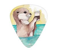 Sea Otter Guitar Paddle 12 Pack Guitar Pickup Suitable For Playing Acoustic Guitars, Electric Guitars, Etc.