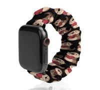 Sea Otter Heart Funny Stretch Bands Compatible with IWatch Replacement Smart Watch Strap