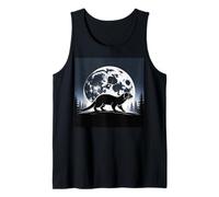 Sea Otter Merch Full Moon Otter Stuff Vintage Sea Otters Tank Top