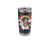 Sea Otter Unicorn Rainbow Otters Stainless Steel Insulated Tumbler