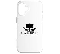 Sea Peoples - Ancient Bronze Era Mediterranean History Meme Case for iPhone 16