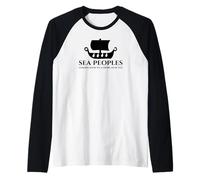 Sea Peoples - Ancient Bronze Era Mediterranean History Meme Raglan Baseball Tee