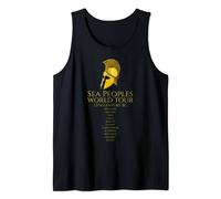 Sea Peoples World Tour - Ancient Mycenaean Greek History Tank Top