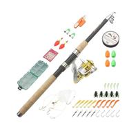 Sea Rod Combination Long Wooden Stem Fishing Rod Far Cast Fishing Rod Small Sea Rod (D 2.1m)