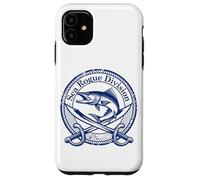 Sea Rogue Division Barracuda Pirate Swords Emblem Case for iPhone 11