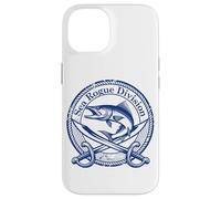 Sea Rogue Division Barracuda Pirate Swords Emblem Case for iPhone 14