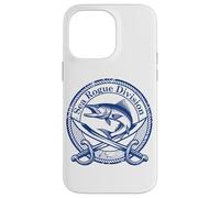 Sea Rogue Division Barracuda Pirate Swords Emblem Case for iPhone 14 Pro Max