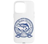 Sea Rogue Division Barracuda Pirate Swords Emblem Case for iPhone 15 Pro Max