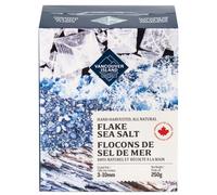 Sea Salt - 250 grams of Large Salt Flakes - Hand Harvested on Vancouver Island - Perfect for Seasoning, Baking, Cooking, and Finishing - All Natural Flaked Salt