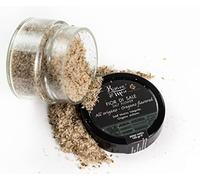 Sea Salt Flakes from Trapani, Sicily - Hand-Harvested Fleur de Sel - Aromatic Italian Sea Salt - 120g Jar (Oregano)