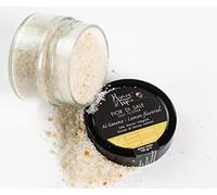 Sea Salt Flakes from Trapani, Sicily - Hand-Harvested Fleur de Sel - Aromatic Italian Sea Salt - 120g Jar - Saline Culcasi (Lemon)