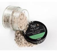 Sea Salt Flakes from Trapani, Sicily - Hand-Harvested Fleur de Sel - Aromatic Italian Sea Salt - 120g Jar - Saline Culcasi (Rosemary)