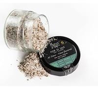 Sea Salt Flakes from Trapani, Sicily - Hand-Harvested Fleur de Sel - Aromatic Italian Sea Salt - 120g Jar - Saline Culcasi (Thyme)