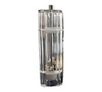 Sea Salt Molabla - Salt Saltine Pepper Salminator | Clear Rechargeable Manual Cooking Tools For Home Decor Table Camping Kitchen Kitchen Kitchen | Grinder