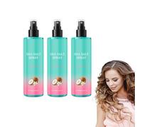 Sea Salt Spray for Hair - Dry Texturizing Spray for Volume and Texture Spray for Hair with Lightweight Hold that Volumizes and Texturizes for a Natural Finish Beach Waves for Women and Men (3 Bottles)