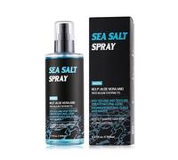 Sea Salt Spray for Men - Hair Styling Spray - Boosts Volume & Texture, Enhances Curls & Waves - Infused with Kelp, Aloe Vera & Red Algae Extracts - Lightweight & Non-sticky