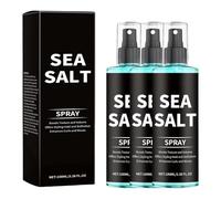 Sea Salt Spray for Men,Sea Salt Texture Spray,Lifts and Texturizes Hair for a Beach or Surfer Hair Style,Textured Matte Finish,Suitable for All Hair Types,100ml (One Size, 3Pcs)