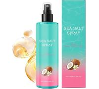 Sea Salt Spray for Women and Men - Texturising Sea Salt Spray, Coconut Aroma, Volumizing Water, Effortlessly Achieve Beachy, Wavy and Curly Hair, Strong Natural Finishing Hold (100ml, 1pc)