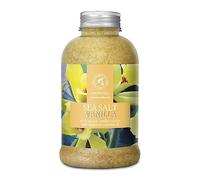 Sea Salt Vanille 600g - w/Vanille & Cinnamon Essential Oils - Natural Bath Sea Salts - Best for Bath - Good Sleep - Relaxing - Body Care - Beauty