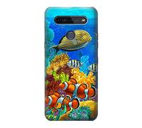 Sea Seabed Fish Corals Underwater Ocean Case Cover For LG K51S