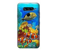 Sea Seabed Fish Corals Underwater Ocean Case Cover For LG V40, LG V40 ThinQ