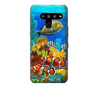 Sea Seabed Fish Corals Underwater Ocean Case Cover For LG V50, LG V50 ThinQ 5G