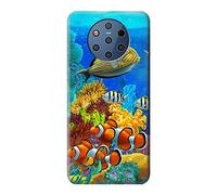 Sea Seabed Fish Corals Underwater Ocean Case Cover For Nokia 9 PureView
