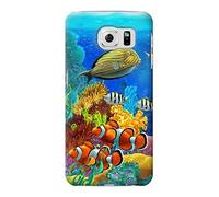 Sea Seabed Fish Corals Underwater Ocean Case Cover For Samsung Galaxy S6 Edge