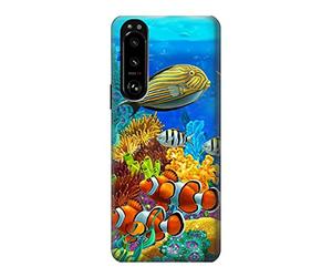Sea Seabed Fish Corals Underwater Ocean Case Cover For Sony Xperia 5 III