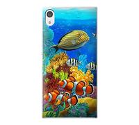 Sea Seabed Fish Corals Underwater Ocean Case Cover For Sony Xperia XA1