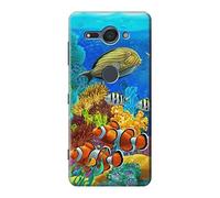 Sea Seabed Fish Corals Underwater Ocean Case Cover For Sony Xperia XZ2 Compact