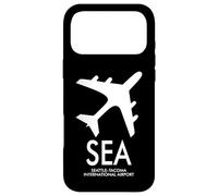 SEA SEATTLE-TACOMA INTERNATIONAL AIRPORT CODE BAGGAGE TAG Case for iPhone 17 Pro Max