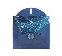 sea seen from the top Greeting Card With Envelope, Birthday Card, Christmas Card, Invitation Card, 3 Colors