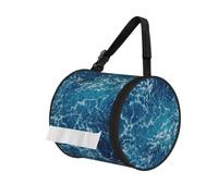 sea seen from the top Printed Oxford Roll Holder Gift Bag, Washable Reusable Tissue Case for Car RV Outdoor Camping