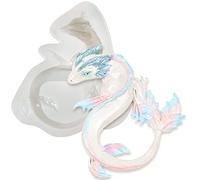 Sea Serpent Epoxy Resin Silicone Mould Flood Dragon for Fondant Cake Decorating, Concret, Cement, Polymer Clay, Around 4inch Large
