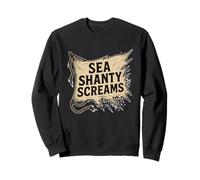 Sea Shanty Screams Tattered Sail Sweatshirt